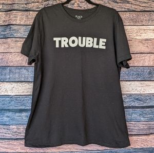 Children's Place Adult Trouble Tee